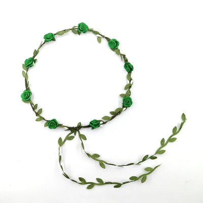 Women's Pastoral Flower Cloth Hair Band