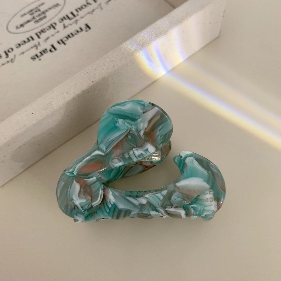 Women's Simple Style Commute Solid Color Acetic acid sheets Hair Claws