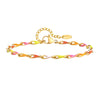 Simple Style Classic Style Geometric 667 Stainless Steel Bracelets In Bulk