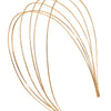 Women's Simple Style Solid Color Alloy Hair Band