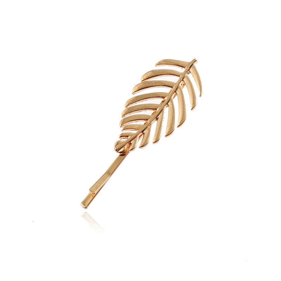 Women's Simple Style Geometric Metal Plating Hair Clip
