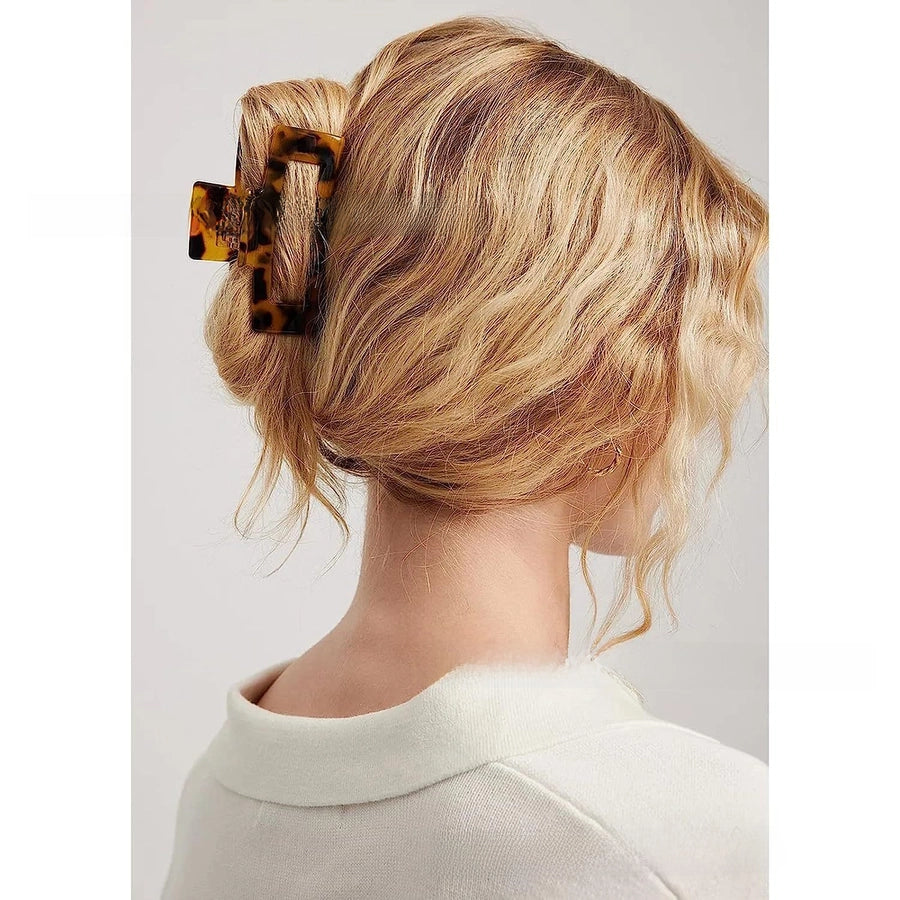 fashion decorative hairpin leopard hair accessories acetic acid plate clip spring clip spot a generation of hair