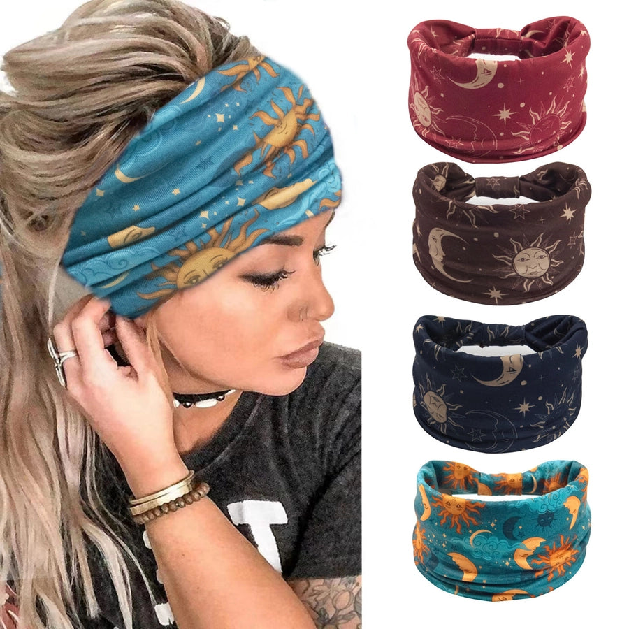 Women's Simple Style Classic Style Color Block Cloth Printing Hair Band