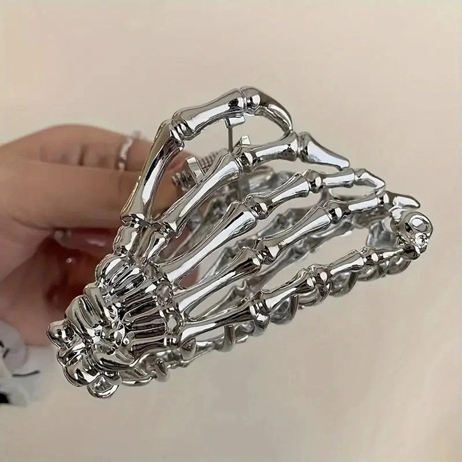 Halloween Hip-Hop Women's Hand Metal Plating Hair Claws