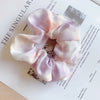 Women's Simple Style Round Cloth Polyester Hair Tie