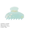 Women's Elegant Modern Style Geometric Acetic acid sheets Inlay Rhinestones Hair Clip Hair Claws