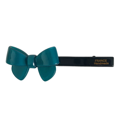 simple style bow knot acetic acid sheets hair clip