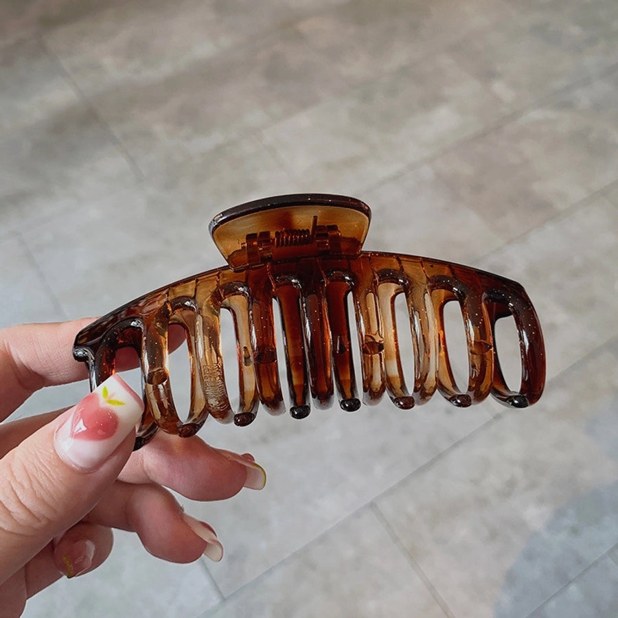 jewelry resin glossy transparent retro catch clip