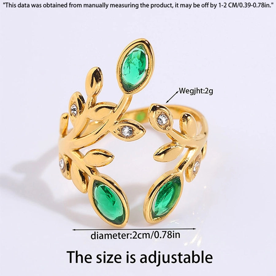 Jewelry Elegant Simple Style Shiny Geometric 304 Stainless Steel Open Rings