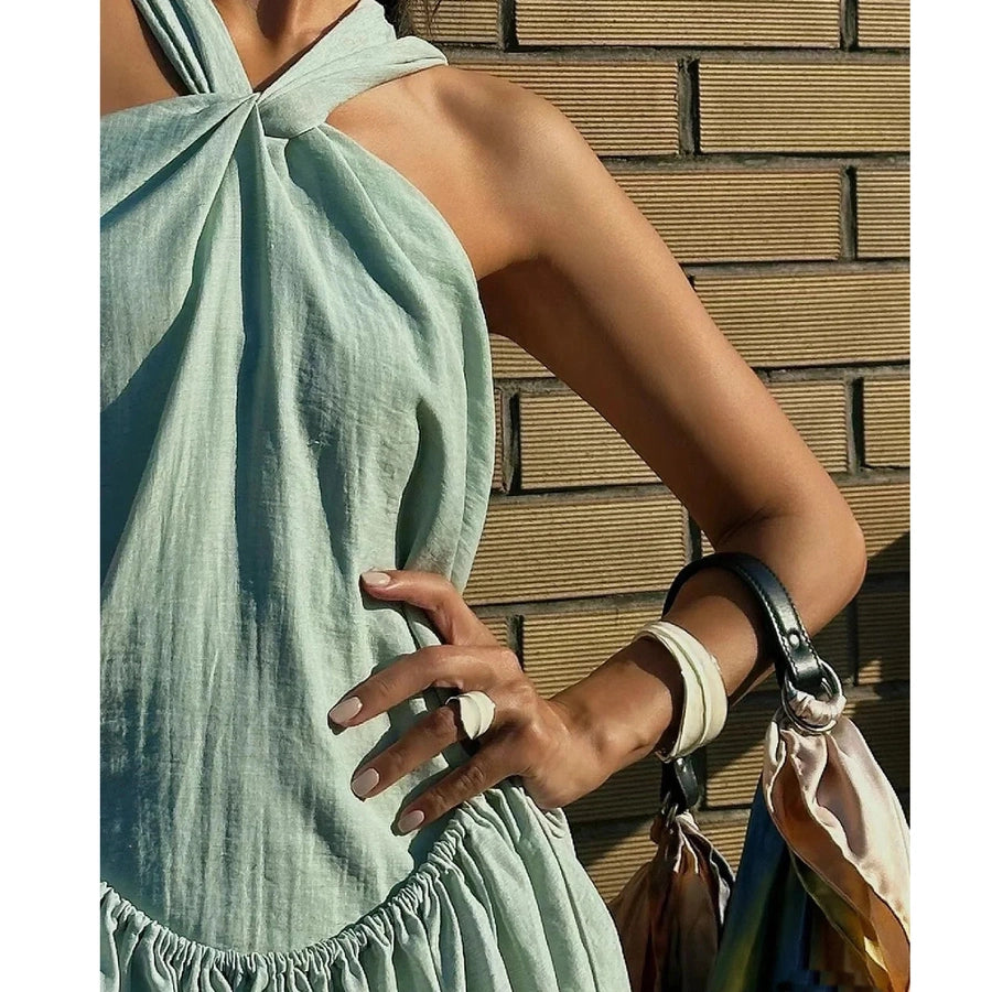 Drip glazed Brass 24K Gold Plated Inlay Leaves Water Droplets Zircon Open Rings