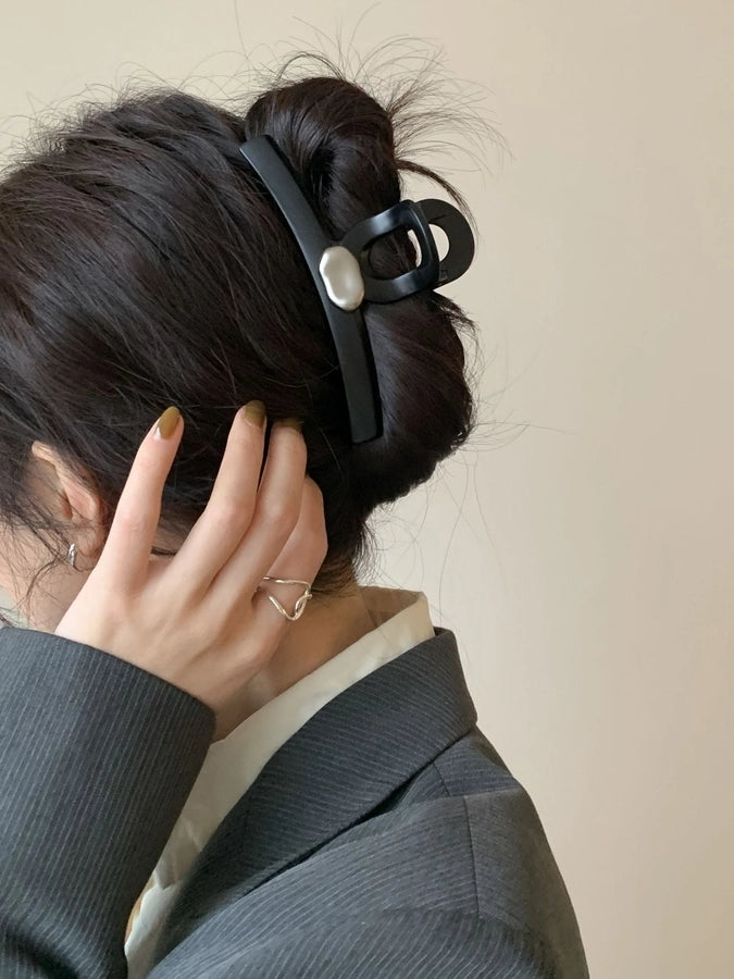 Super Good texture matte metal hair grip large hair volume large hair clip female  new shark clip high-grade hair clip