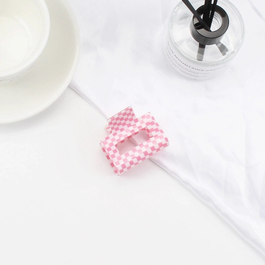 Women's Retro Color Block Acetic acid sheets Hair Claws