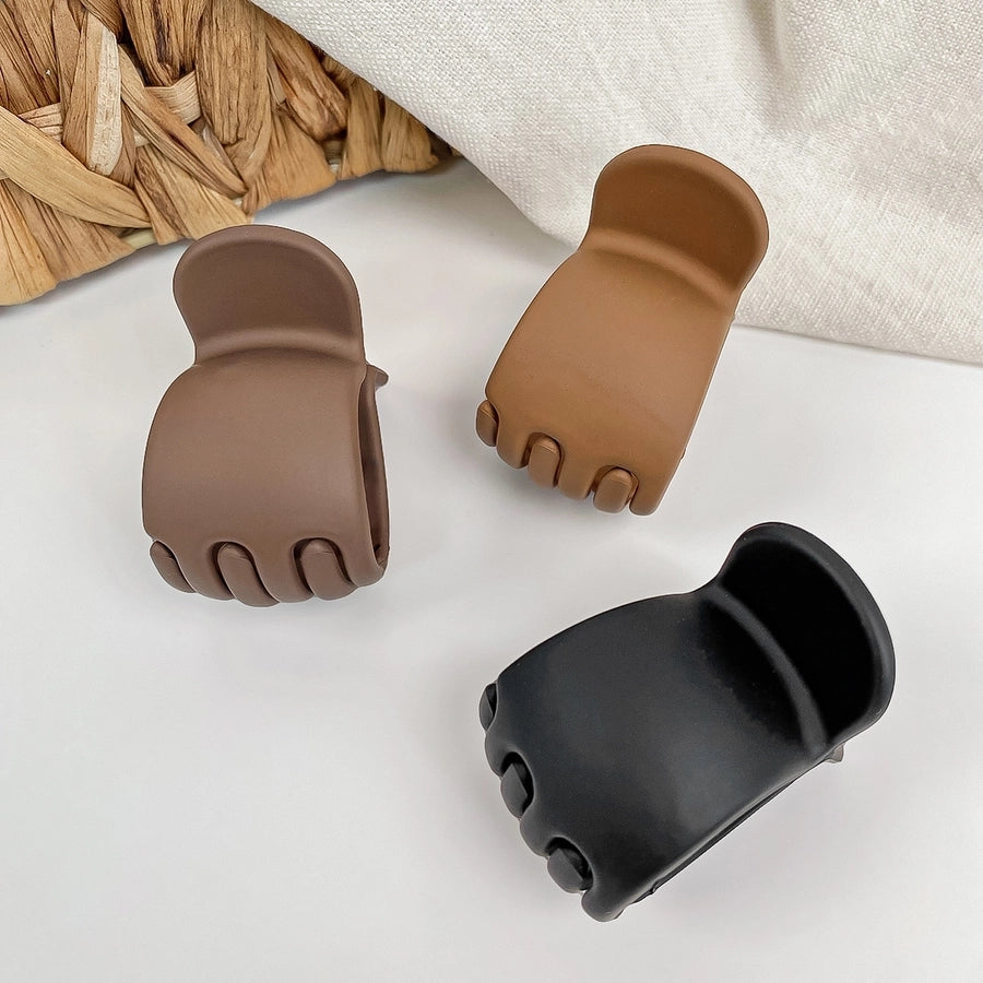 Women's Simple Style Solid Color Hair Claws