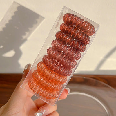 Women's Simple Style Solid Color Plastic Hair Tie