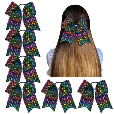 Girl'S Cute Pastoral Bow Knot Thread belt Hair Tie