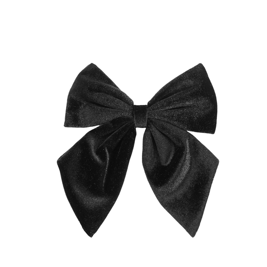 Women's Retro Bow Knot Flannel Hair Clip