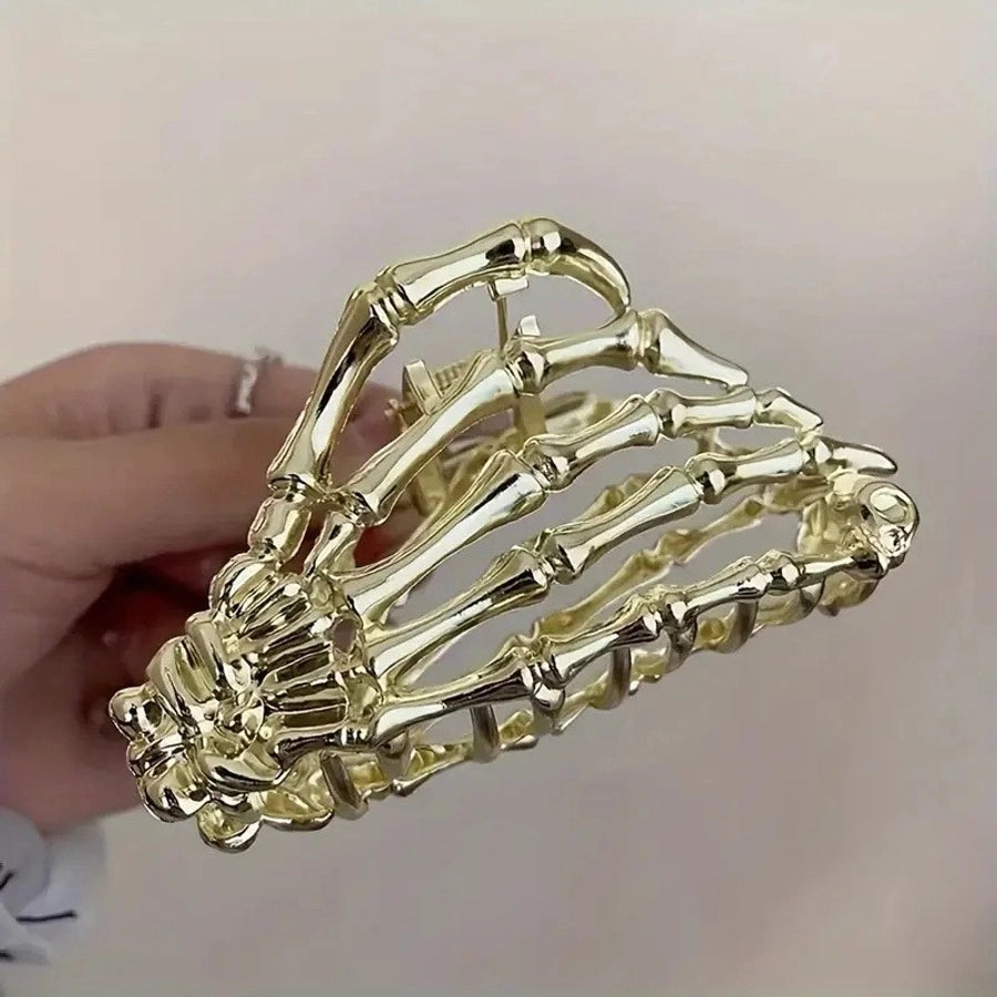 Halloween Hip-Hop Women's Hand Metal Plating Hair Claws