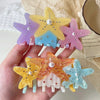 Women's Lady Star Acetic acid sheets Hair Claws