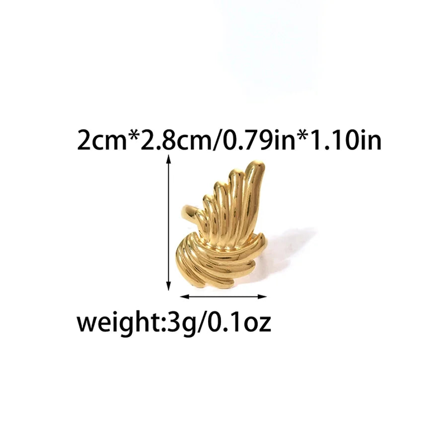 Stainless Steel Electroplating Fashion Wings Shape Jewelry Suit