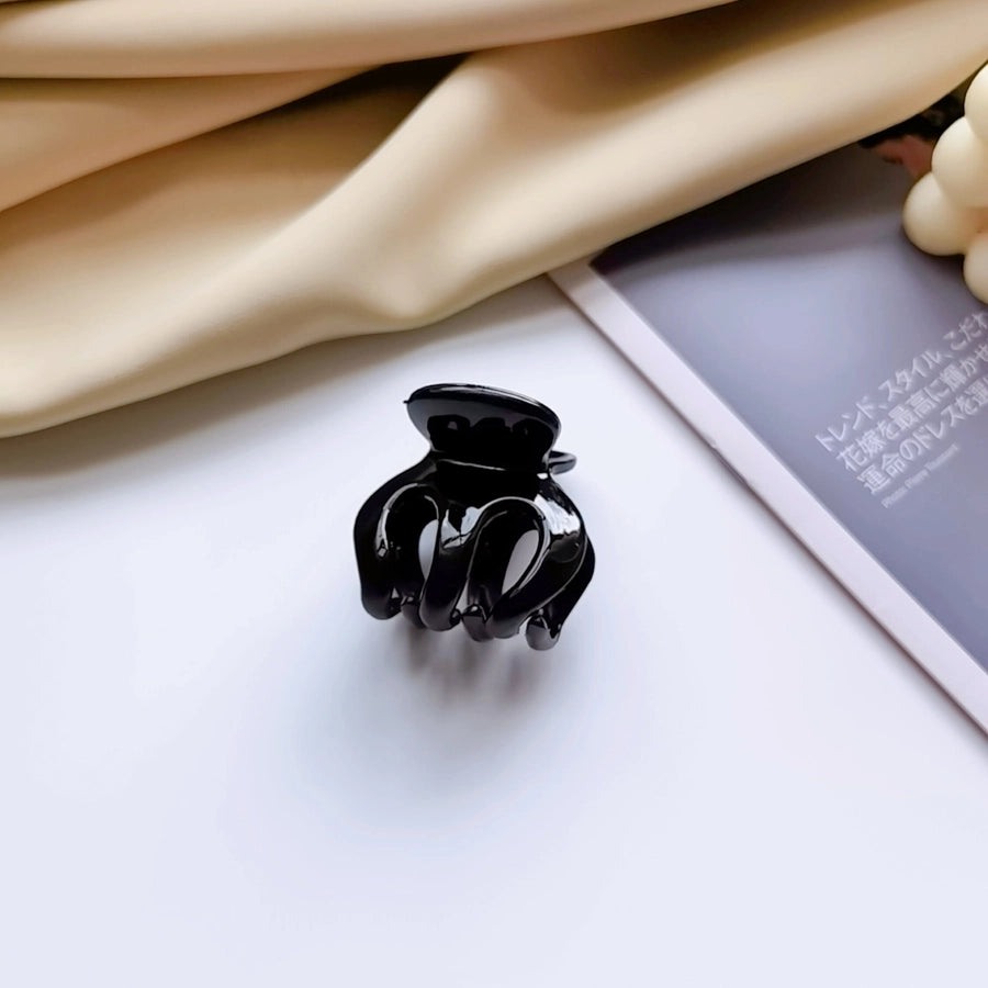 Women's Commute Korean Style Solid Color Plastic Hair Claws
