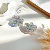 Women's Simple Style Classic Style Flower Butterfly Plastic Resin Plating Hair Clip