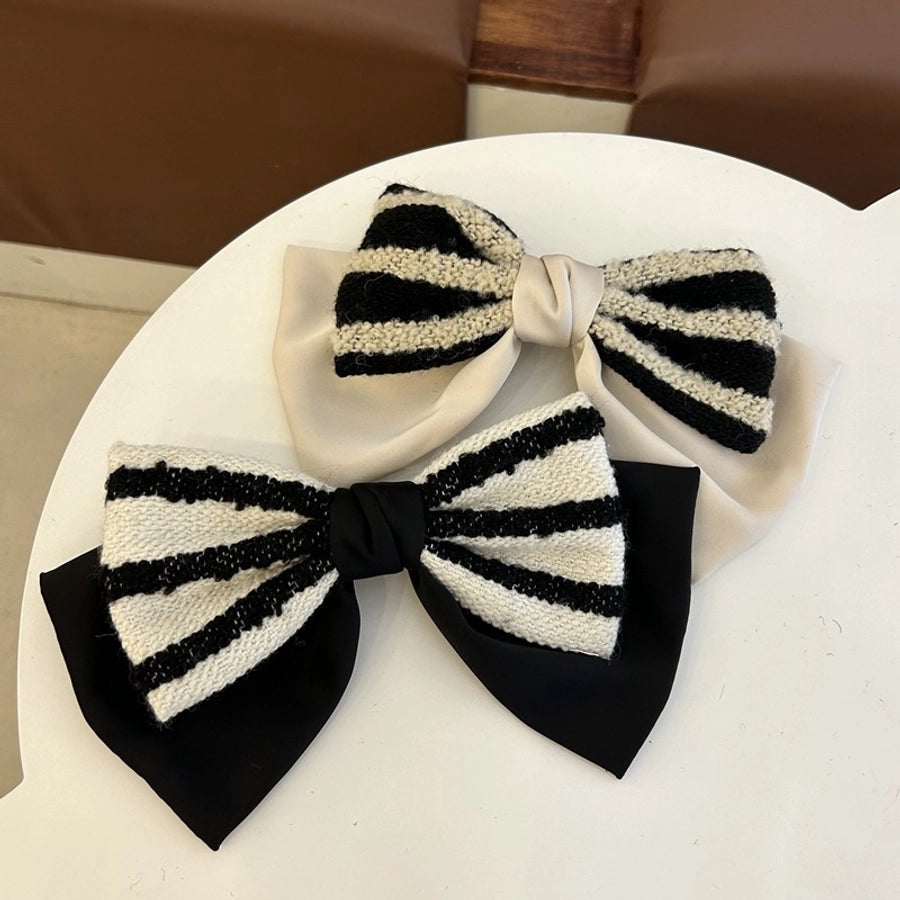 women's lady solid color yarn hair band