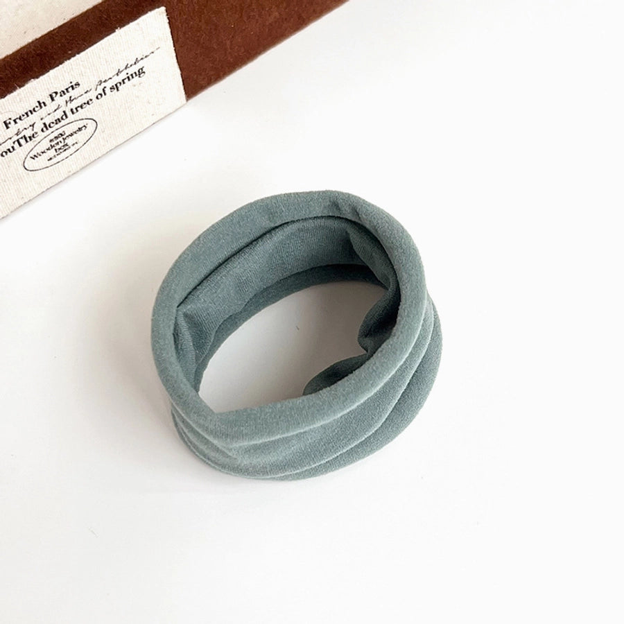 Women's Simple Style Classic Style Solid Color Nylon Pleated Hair Tie