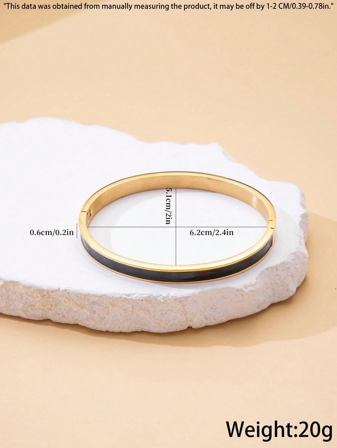 Casual Business Simple Style Geometric 304 Stainless Steel  Bangle