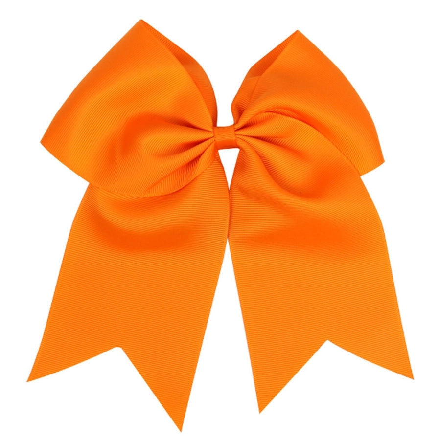 Europe and the United States 8inch large bow rubber band hair band hair rope thread webbing large dovetail headdress manufacturers in stock