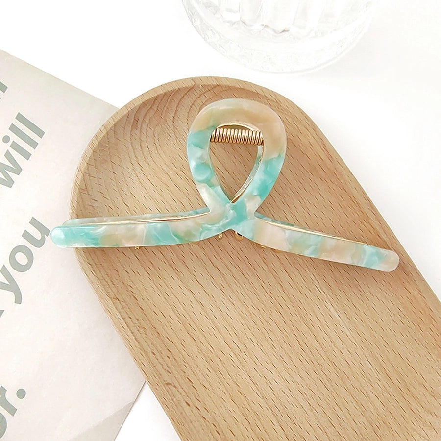 fashion geometric acetic acid sheets hair claws 1 piece