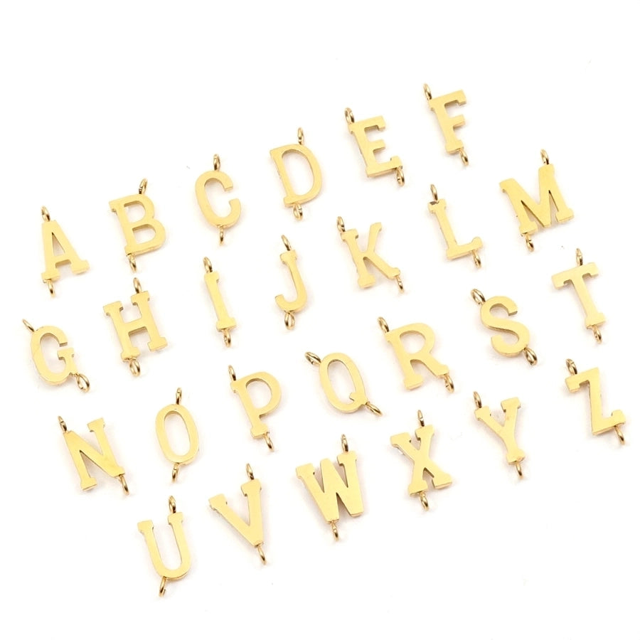 Jewelry Simple Style Classic Style Letter 201 Stainless Steel 304 Stainless Steel Pendant Necklace