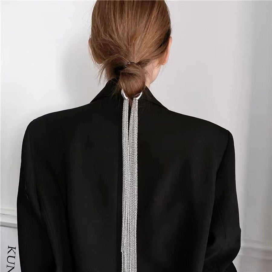 Women's Simple Style Tassel Alloy Tassel Plating Hair Band