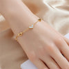 Vintage Style Heart Shape 304 Stainless Steel Bracelets In Bulk