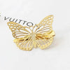 Women's Casual Simple Style Streetwear Butterfly Alloy Plating Hair Clip