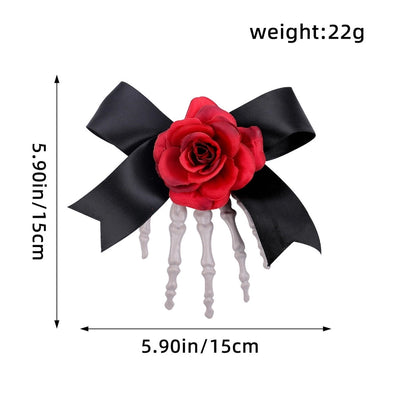 Halloween Simple Style Women's Bow Knot Plastic Hair Clip