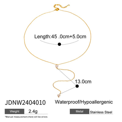 Jewelry Simple Style Letter 304 Stainless Steel Pendant Necklace