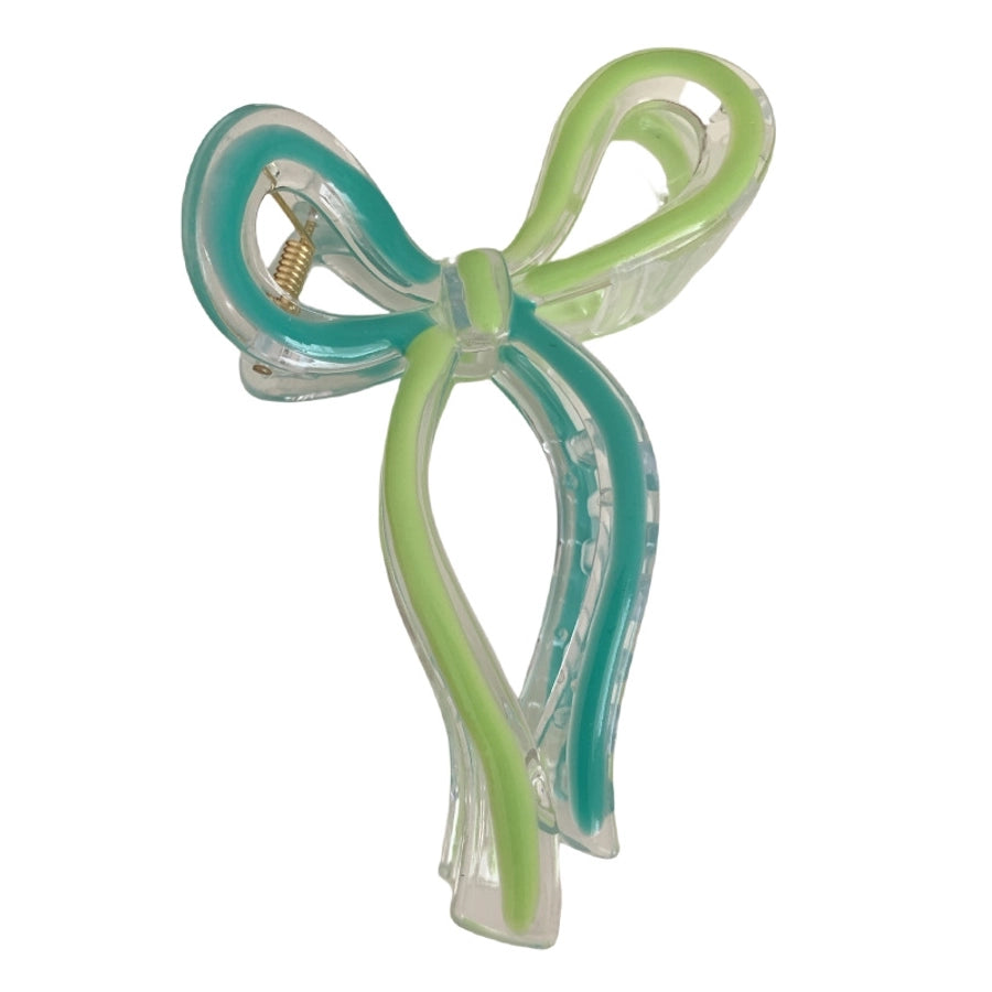 Women's Cute Sweet Korean Style Bow Knot Acetic acid sheets Handmade Hair Claws