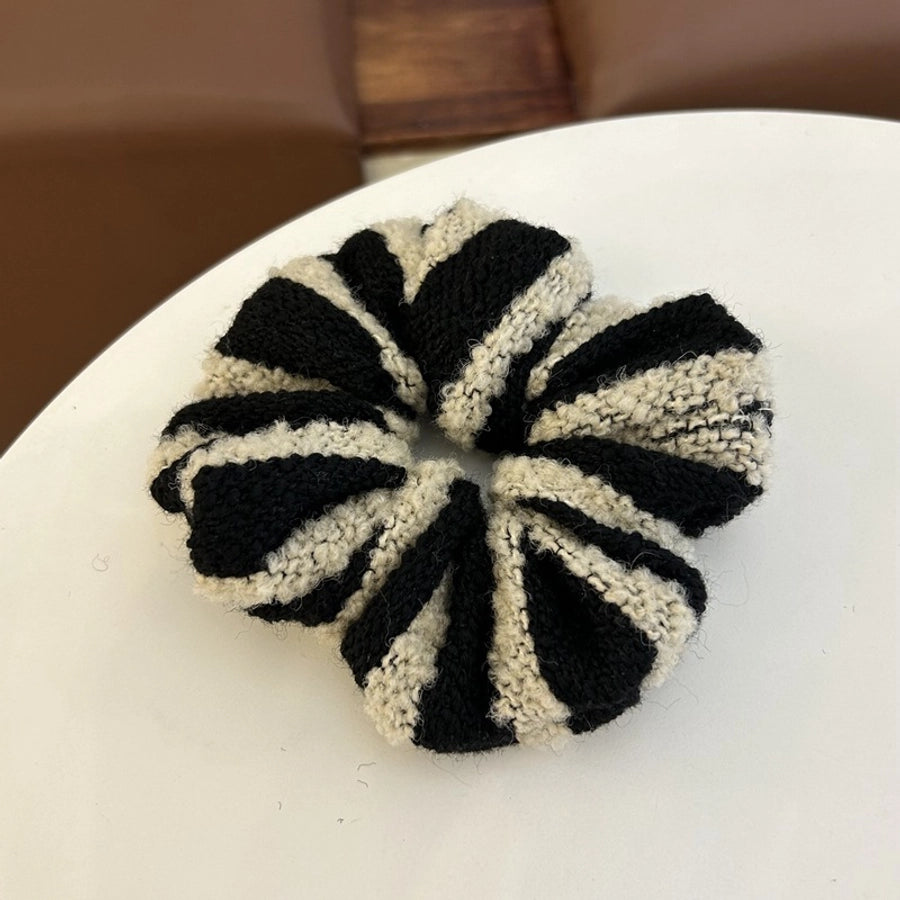 women's lady solid color yarn hair band