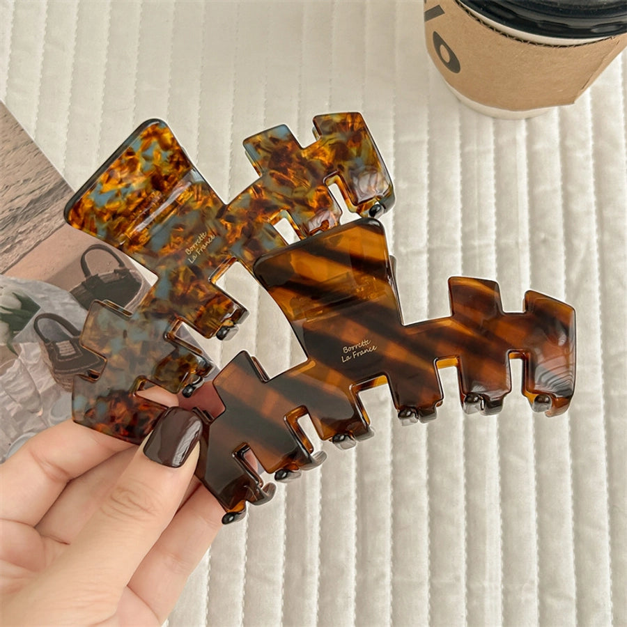 Women's Simple Style Classic Style Color Block Acetic acid sheets Hair Claws