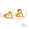 1 Pair Retro French Style Classic Style Geometric Flower 304 Stainless Steel Artificial Pearls 18K Gold Plated Imitation Gold  Ear Studs
