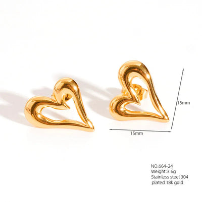 1 Pair Retro French Style Classic Style Geometric Flower 304 Stainless Steel Artificial Pearls 18K Gold Plated Imitation Gold  Ear Studs