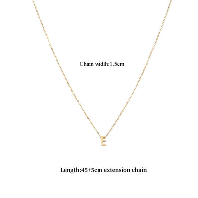 Jewelry Casual Classic Style Letter 201 Stainless Steel 304 Stainless Steel Pendant Necklace