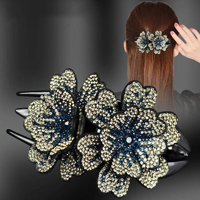 Korean Elegant Elegant Three-tooth Clip Hair Clip Mom Duckbill Clip Hair Fashion Headwear Big Grab Clip Back Head Hair Accessories