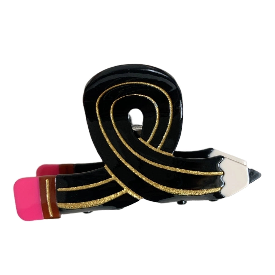 Women's Korean Style pencil Acetic acid sheets Hair Claws