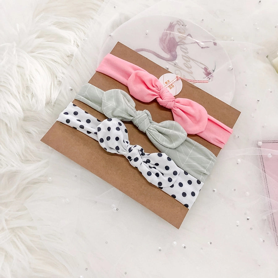 Kid'S Cartoon Style Bow Knot Hair Band