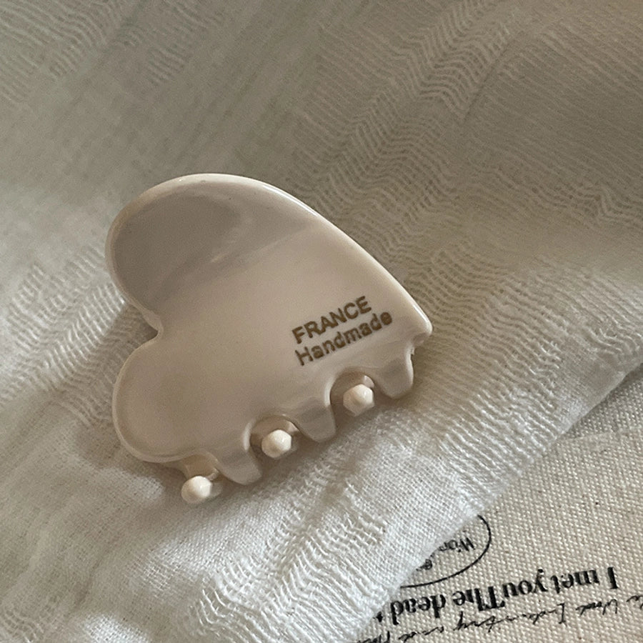 French love cute acetate hairpin small hair clip hair accessories small size side broken hairpin bangs clip hair grip hair accessories