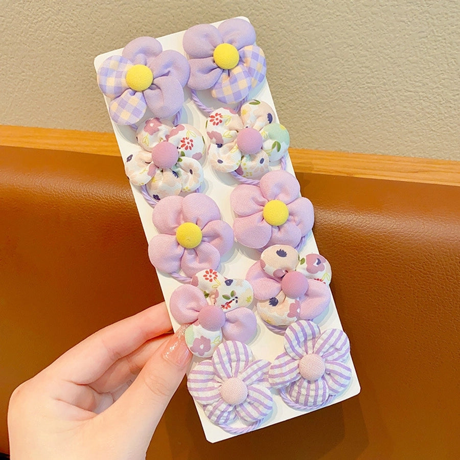 New Milk brown hair band Girls baby does not hurt hair high elastic bow tie hair rope children hair accessories rubber band Female