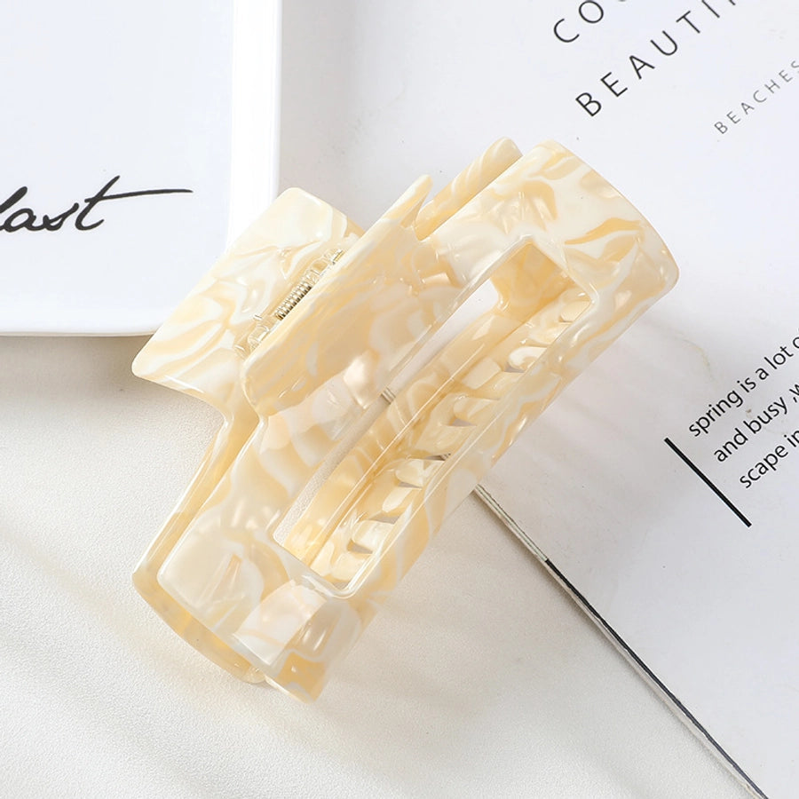 fashion leopard arylic stoving varnish hair claws 1 piece