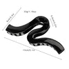 Women's IG Style Sweet Commute Waves Resin Metal Handmade Three-dimensional Hair Claws