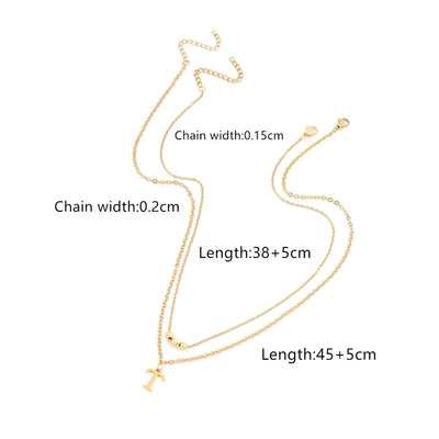 Jewelry Casual Elegant Classic Style Letter 201 Stainless Steel 304 Stainless Steel Pendant Necklace